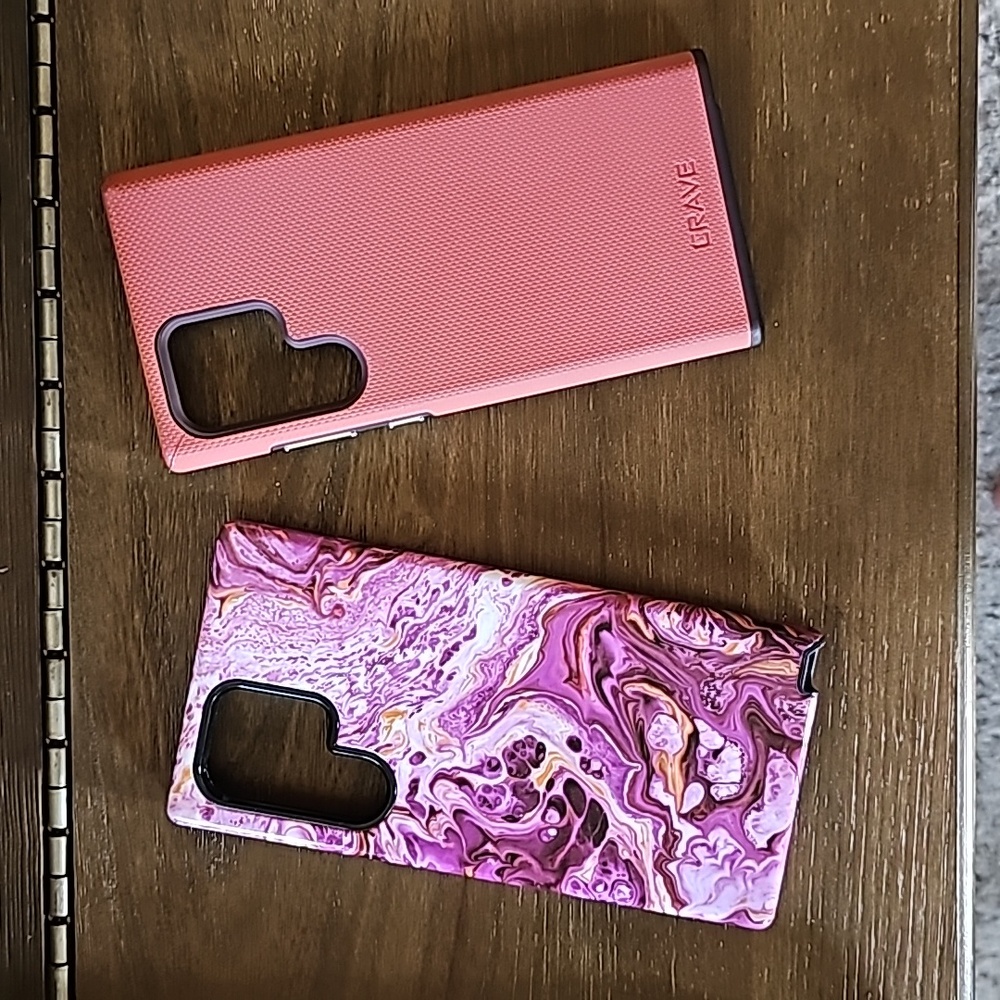SAMSUNG GALAXY S22 ULTRA - lot of 2 phone cases